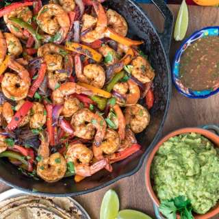 Shrimp Fajitas