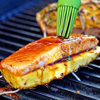 Grilled Pineapple Salmon