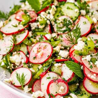 Cucumber Radish Salad