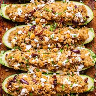 Mediterranean Zucchini Boats