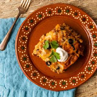 Beef Enchilada Casserole