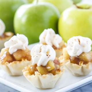 No Bake Apple Pie Bites