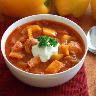Hungarian Chicken Goulash