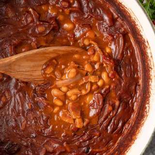Root Beer Baked Beans w/ Bacon + Video