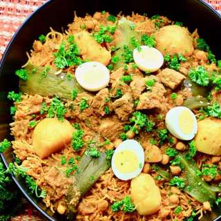 Dwida Mfawra (Fideos al vapor)
