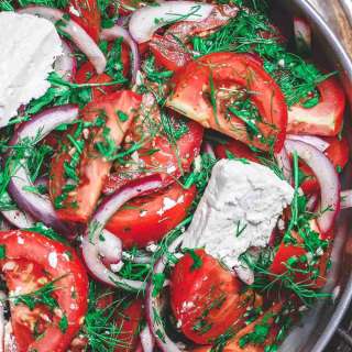 Tomato Feta Salad