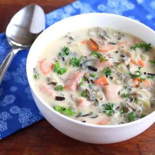 Ham and Wild Rice Soup