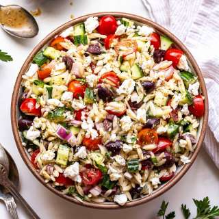Greek Orzo Salad Recipe