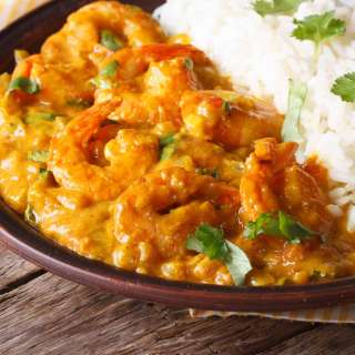 Shrimp Curry (South Indian)