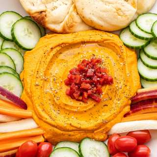 Roasted Red Pepper Hummus