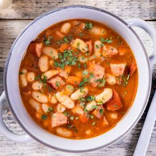 Kielbasa and Cannellini Bean Soup