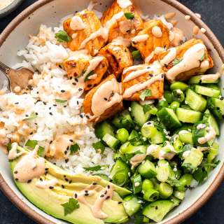 Bang Bang Salmon Bowls
