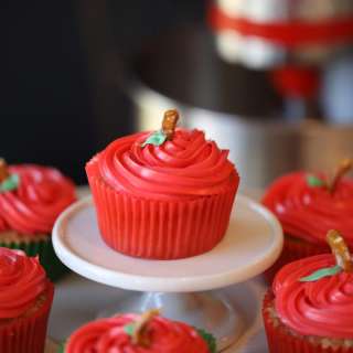Apple Cupcakes for Fall