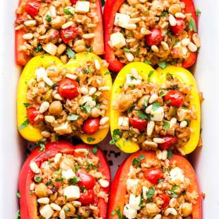 Mediterranean Stuffed Peppers