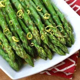 Chilled Asparagus with Lemon-Dijon Vinaigrette