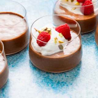 Dark Chocolate Olive Oil Mousse