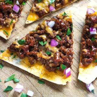 Chipotle Sloppy Joe Flatbreads