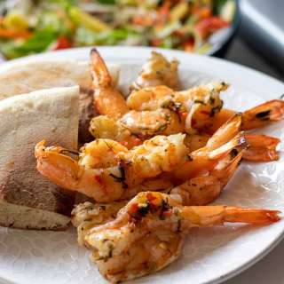 BBQ Grilled Shrimp Skewers