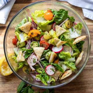 Lebanese Fattoush Salad