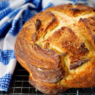 French Style Round Sourdough Bread