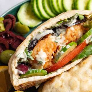 Egyptian Fried Fish Sandwich