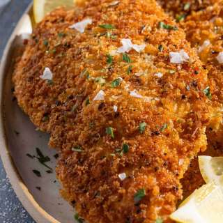 Crispiest Breaded Chicken Cutlets