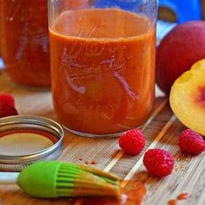 Chipotle Peach BBQ Sauce