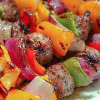 Honey Lamb Kebobs