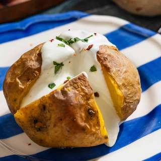 Potatoes with Whipped Feta