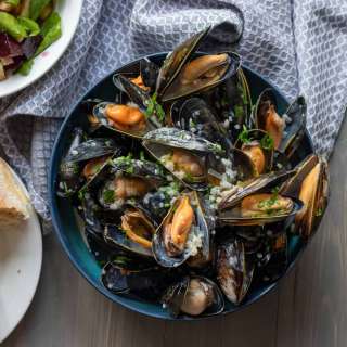 Moules Mariniere - French Mussels