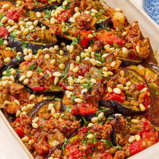 Egyptian Moussaka (Saucy Eggplant and Beef Casserole)