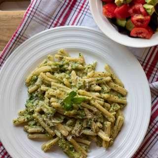Pasta with Green Sauce