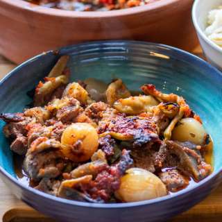Guvec (Turkish Lamb Casserole)