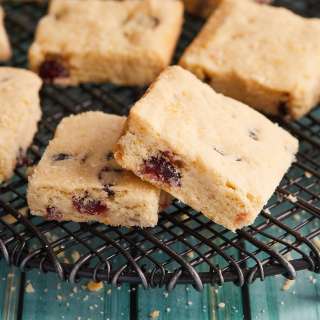Cranberry Orange Shortbread Recipe
