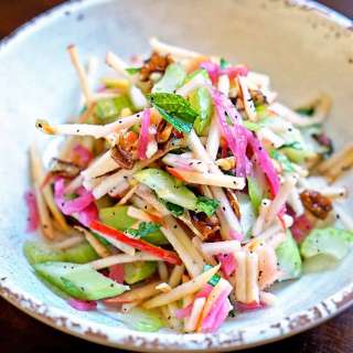Matchstick Apple and Celery Salad