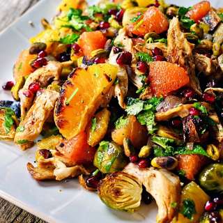 Spiced Citrus Roasted Chicken Salad