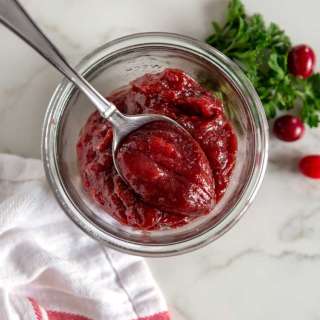 Sweet and Spicy Cranberry Butter