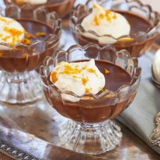 Dairy-Free Dark Chocolate and Orange Pot de Crème Recipe