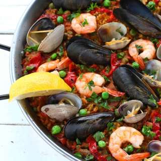 Seafood Paella (Paella de Marisco)