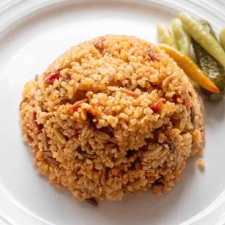 Bulgur Pilavi (Turkish Bulgur Rice Pilaf)