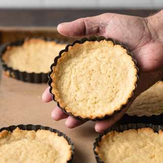 Mini Tart Shells (French Pastry Dough)