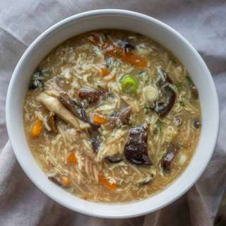 Chinese Hot and Sour Chicken Soup