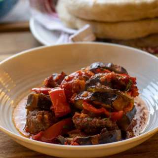 Patlican Kebabi - Eggplant Kebab