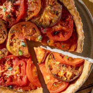 Rustic French-style Tomato Tart