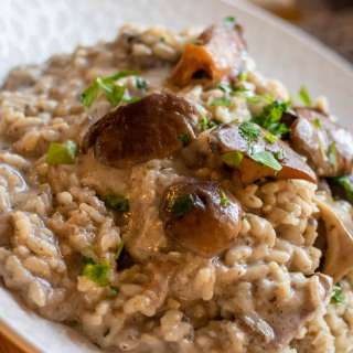 Creamy Wild Mushroom Risotto