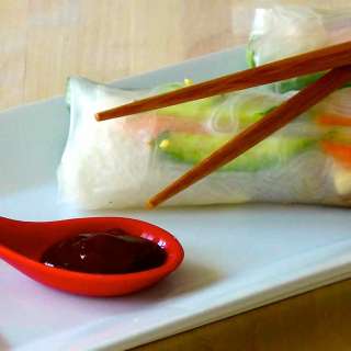 Gỏi Cuốn Chay (Rollos de Verano)