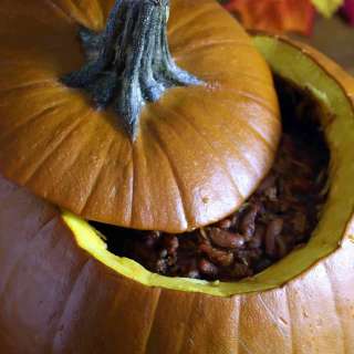 Chili In A Pumpkin