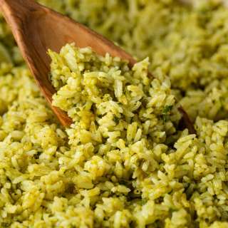Arroz Verde (Mexican Green Rice) + Video