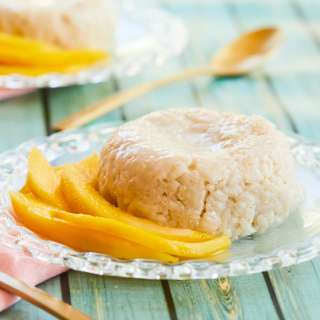 Thai Coconut Sticky Rice Recipe with Mango