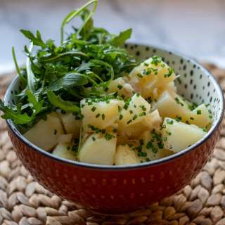 Austrian Potato Salad - Erdäpfelsalat